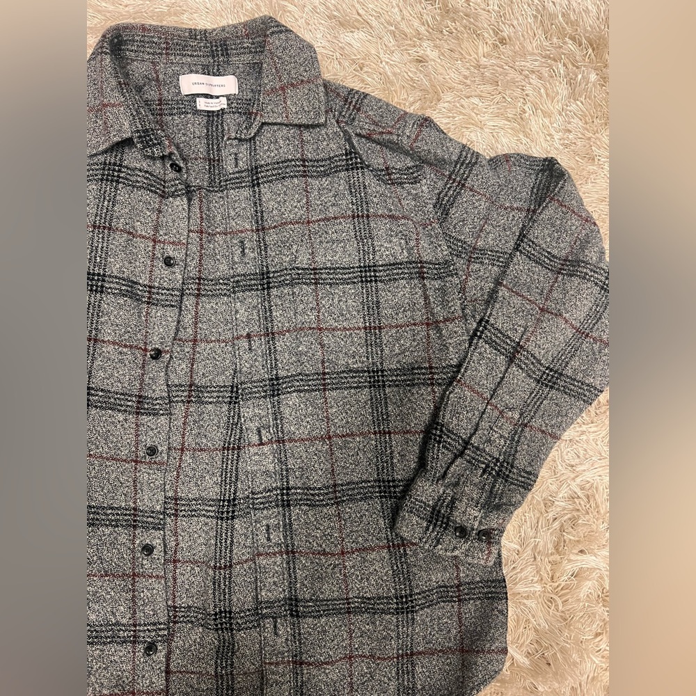 Urban Outfitters Fleece Flannel